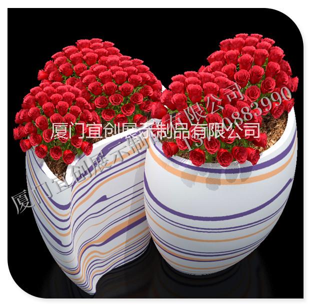 玻璃鋼花盆圖片/玻璃鋼花盆樣板圖 (3)