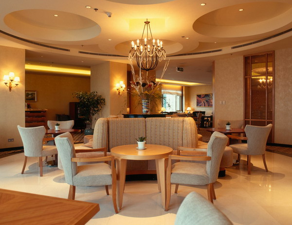 新款西餐廳咖啡廳桌椅沙發(fā)圖片