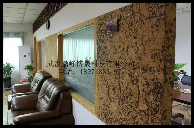 家裝用軟木電視背景墻防撞墻圖片