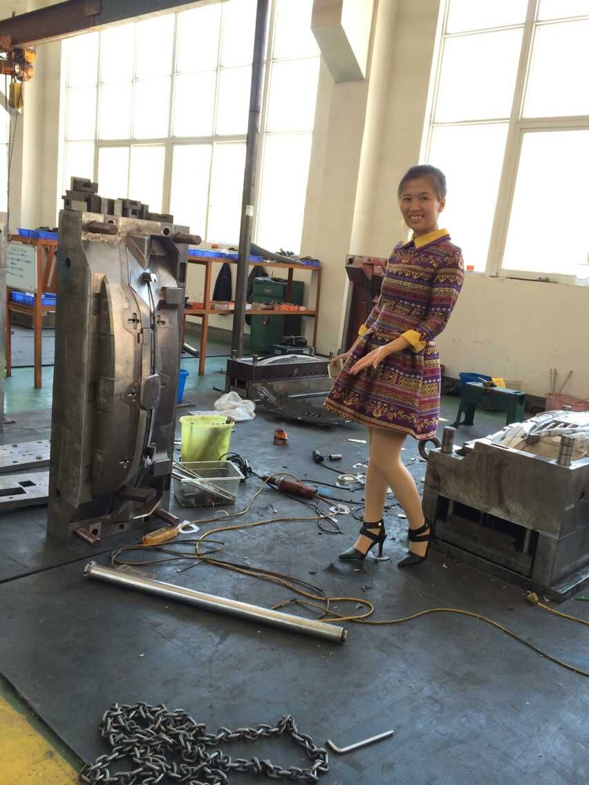 立式空調(diào)塑料模具圖片/立式空調(diào)塑料模具樣板圖 (3)