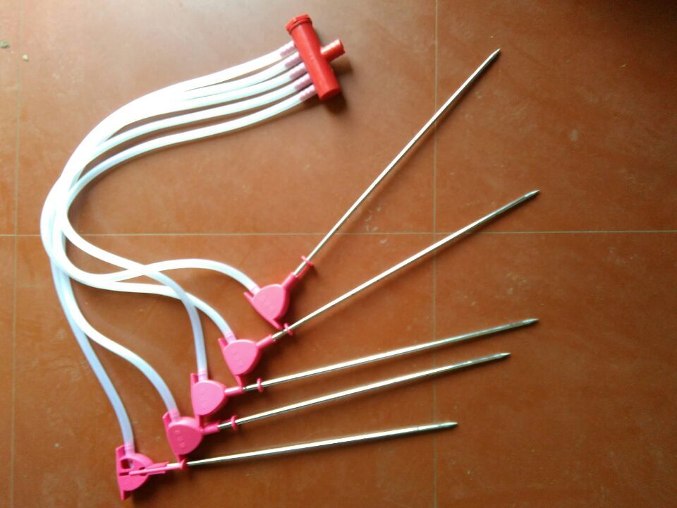 食用菌菌棒自動(dòng)注水針 香菇平菇木耳菌袋補(bǔ)水 合金注水器 牛筋管