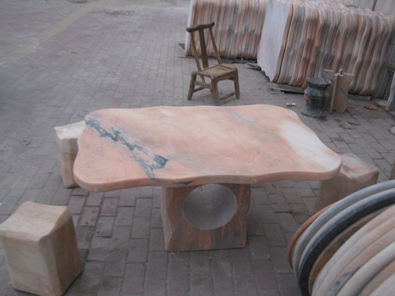 河南大理石石桌石凳報價