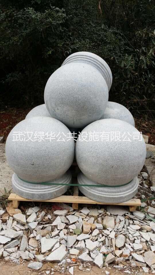 供應(yīng)武漢小區(qū)商場大理石車阻石，武漢石頭圓球 武漢大理石車阻石，武漢擋車石球