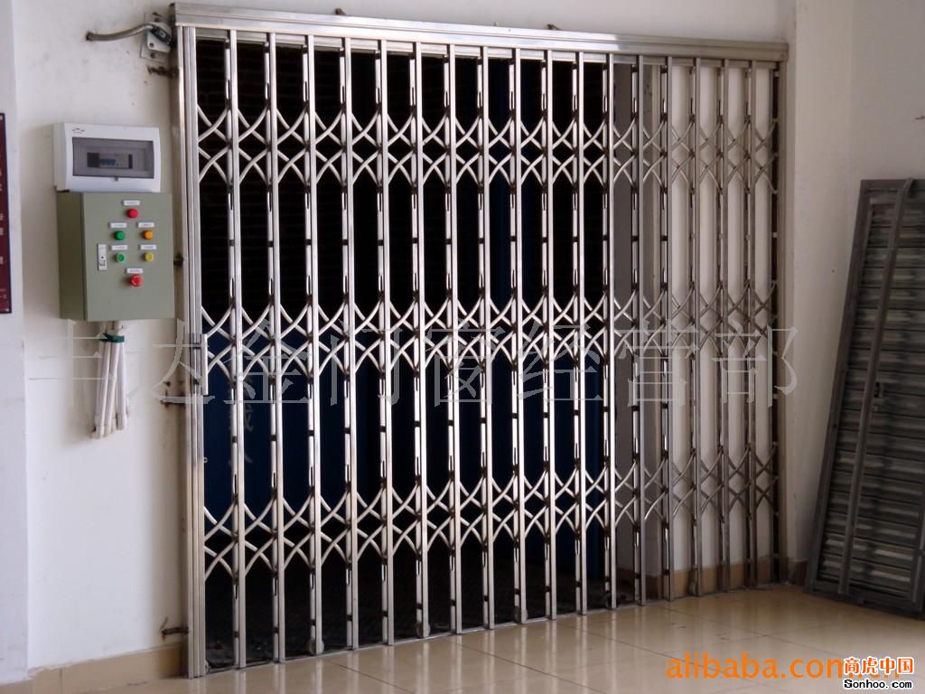 不銹鋼拉閘門圖片/不銹鋼拉閘門樣板圖 (3)