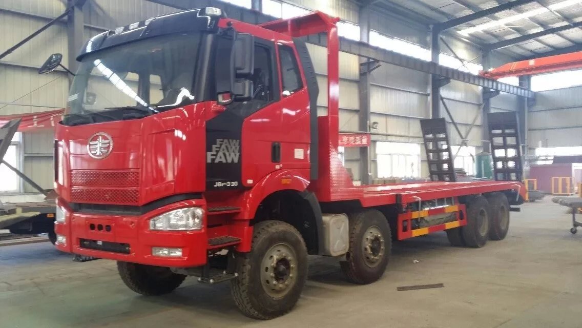 供應(yīng)解放J6*后八平板運(yùn)輸車(chē)