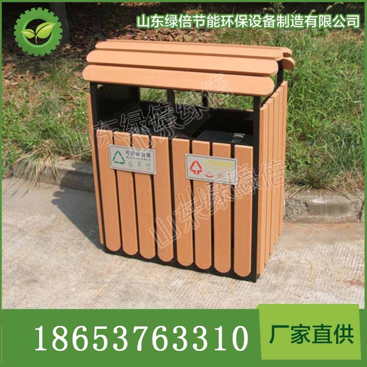 塑木環(huán)保垃圾桶圖片