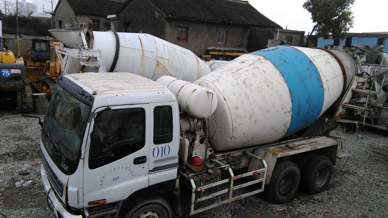 混凝土攪拌車圖片/混凝土攪拌車樣板圖 (4)