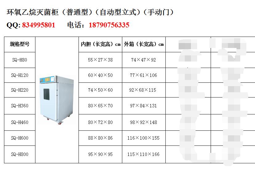 安阳市环氧乙烷灭菌柜120L 医用低温厂家