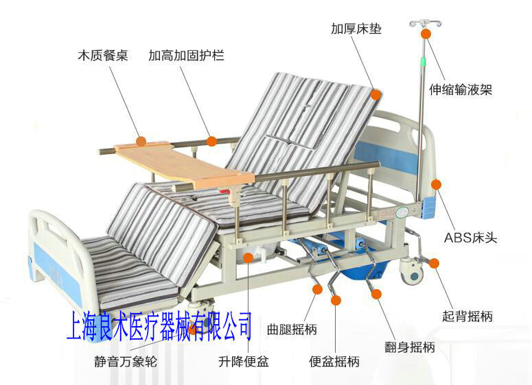 医用手摇升降床图片