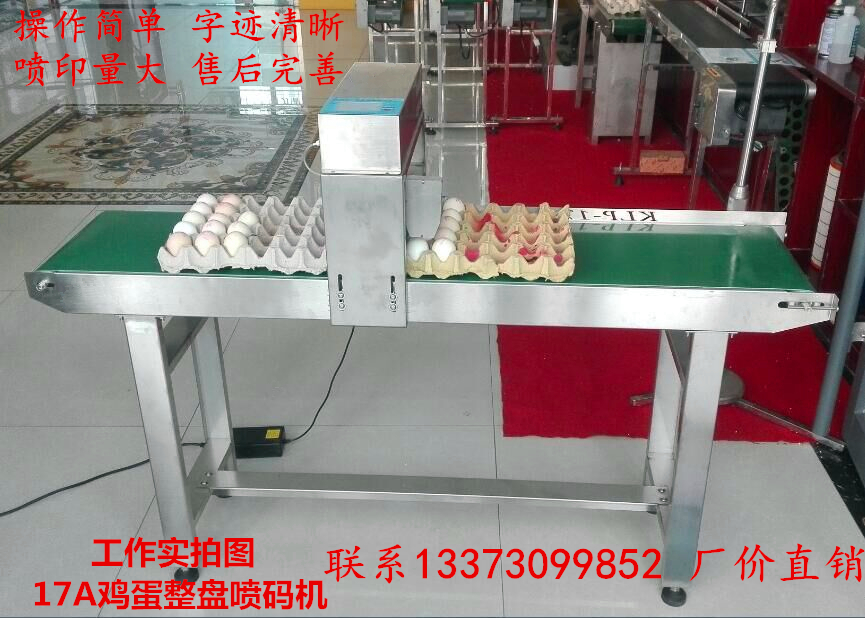 河南雞蛋噴碼機(jī)價(jià)拼二手雞蛋噴碼機(jī)圖片