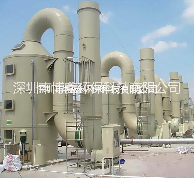 廢氣噴淋塔圖片/廢氣噴淋塔樣板圖 (3)