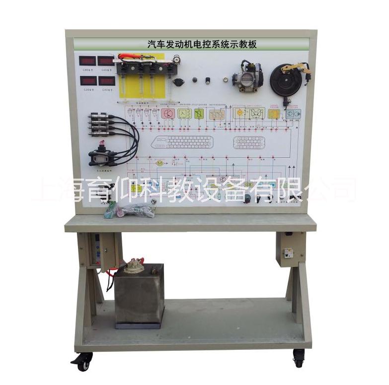 汽车发动机电控系统示教板图片