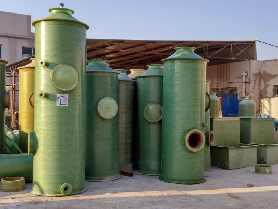 供應(yīng)衡水市玻璃鋼脫硫設(shè)備鍋爐脫硫塔