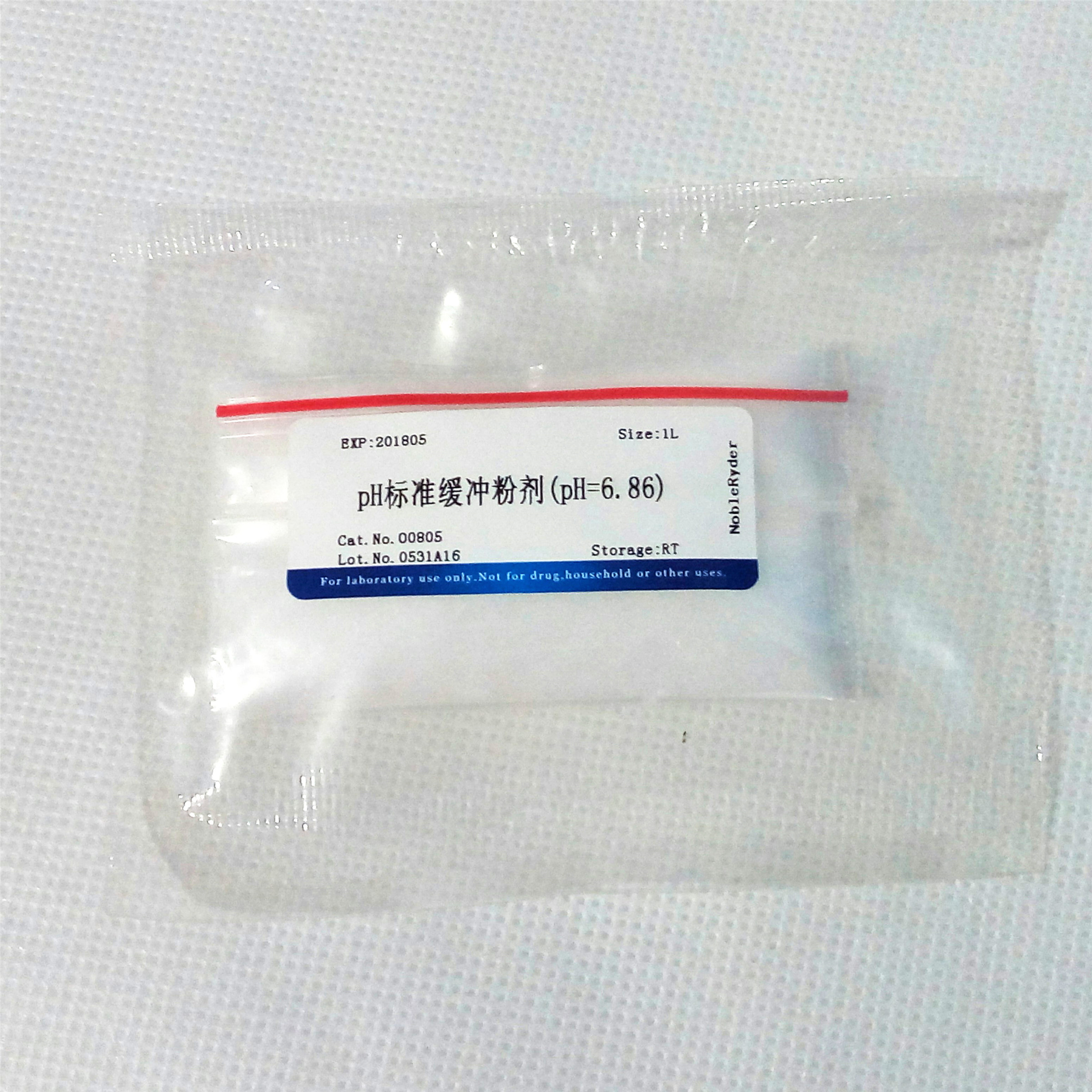 供應(yīng)pH標準緩沖粉劑(pH=6.86) NobleRyder O0805 1L 現(xiàn)貨量大優(yōu)惠 *