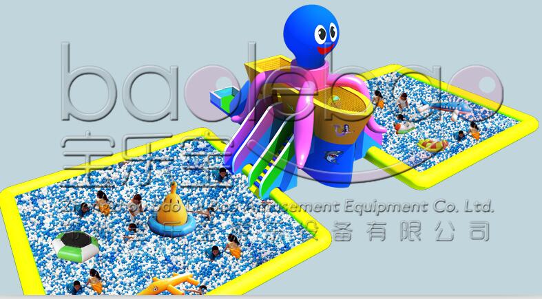 充氣水滑梯圖片/充氣水滑梯樣板圖 (2)