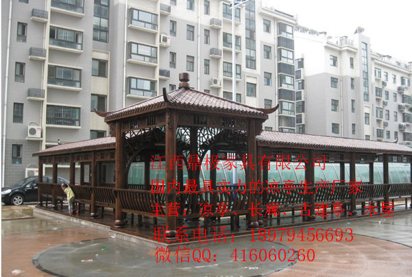 供應(yīng)長(zhǎng)廊施工圖/四角亭轉(zhuǎn)角連長(zhǎng)廊2.6米四角亭1.8米52米長(zhǎng)廊