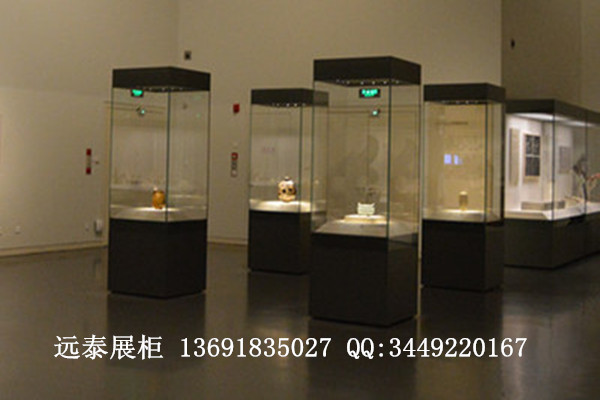 文物展厅桌柜、陶瓷收藏展示柜制作图片