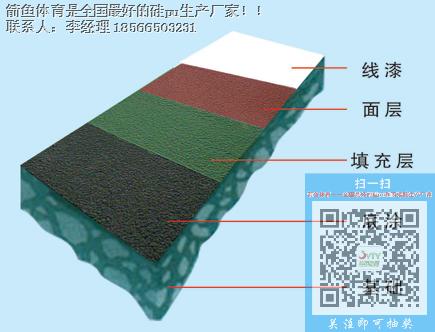 东莞市硅PU球场 3mm硅PU球场价格厂家