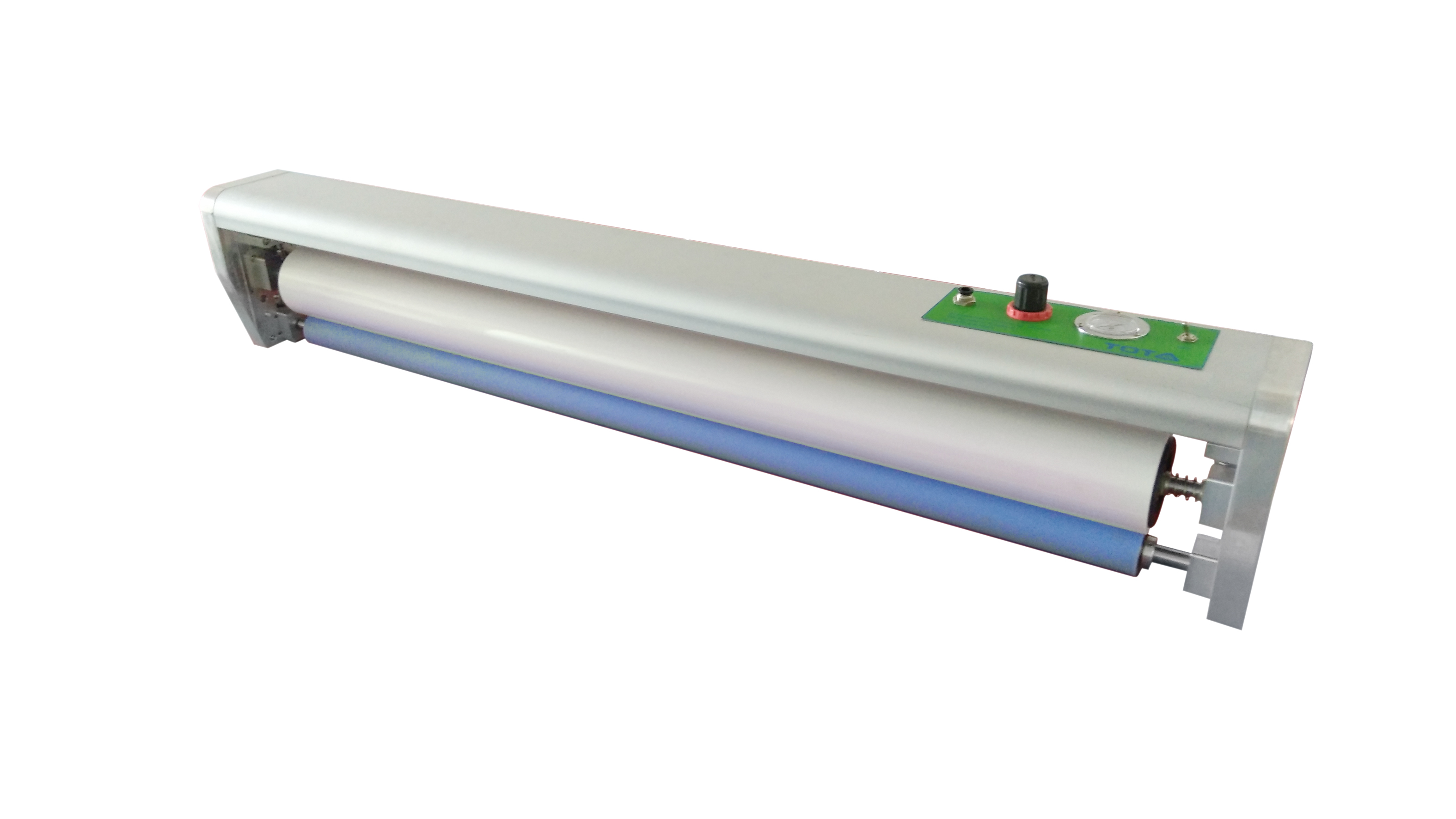 英國TOT卷材單面靜電除塵機、保護膜靜電粘塵機