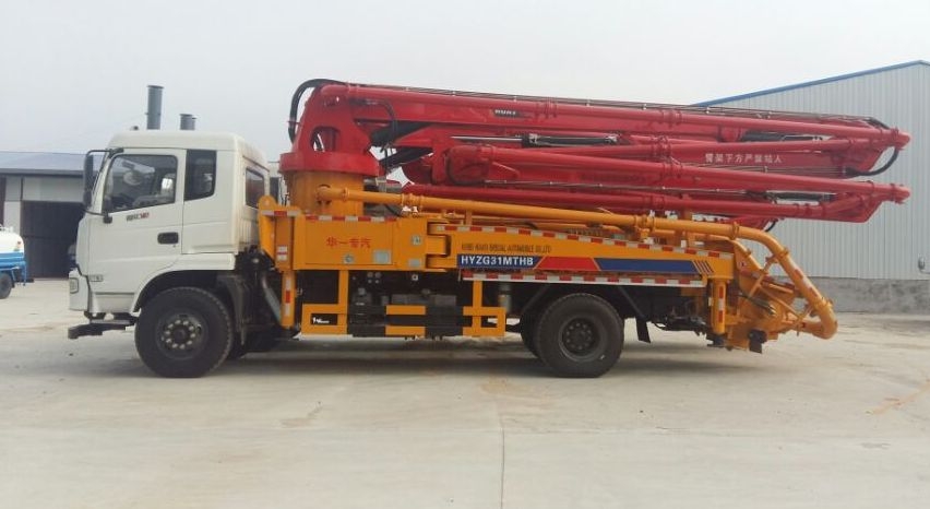 混凝土泵車圖片/混凝土泵車樣板圖 (3)