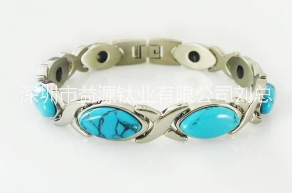 寶石鈦手鏈圖片/寶石鈦手鏈樣板圖 (3)