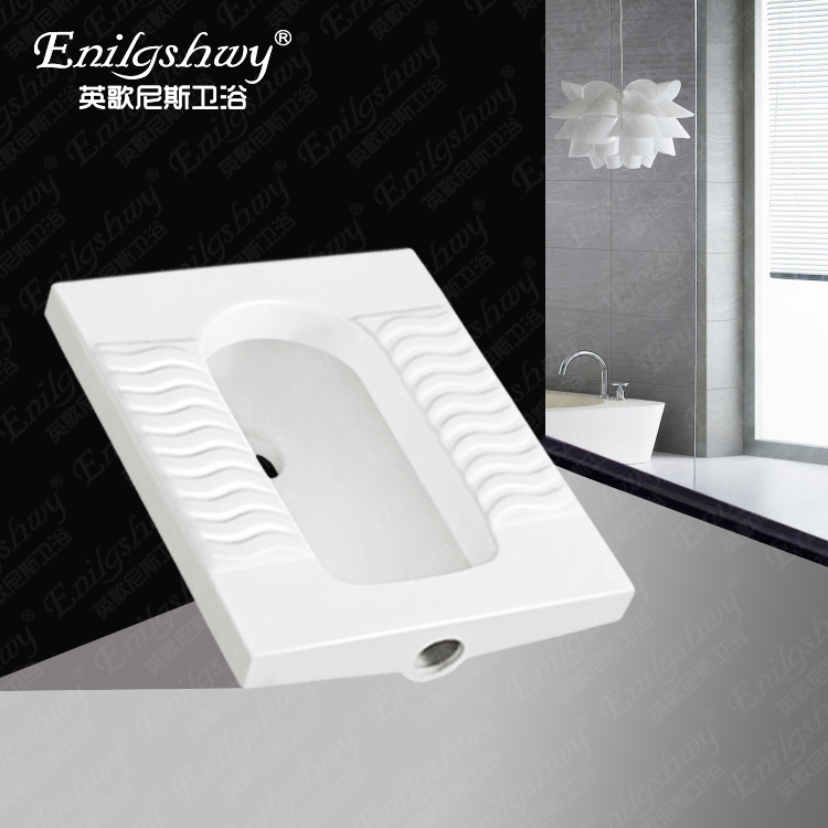 蹲便器衛(wèi)浴蹲廁 品牌貼牌優(yōu)等陶瓷蹲便器 防臭蹲坑馬桶 　502