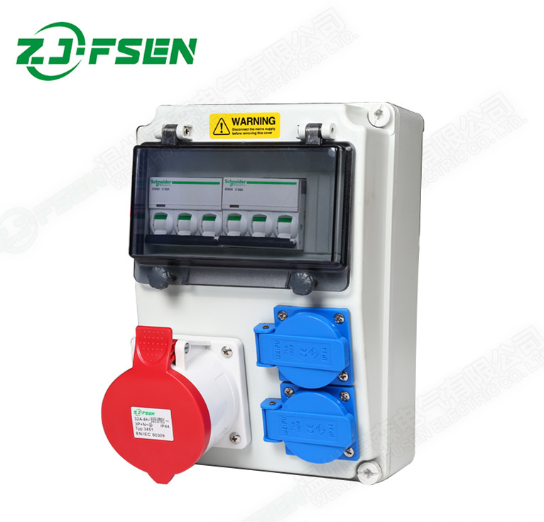 塑料插座箱 配電箱組合電源箱圖片/塑料插座箱 配電箱組合電源箱樣板圖 (1)