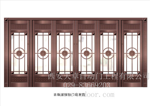 陜西優(yōu)質(zhì)銅門定做商 陜西優(yōu)質(zhì)銅門定做商蓋澤自動感應(yīng)門