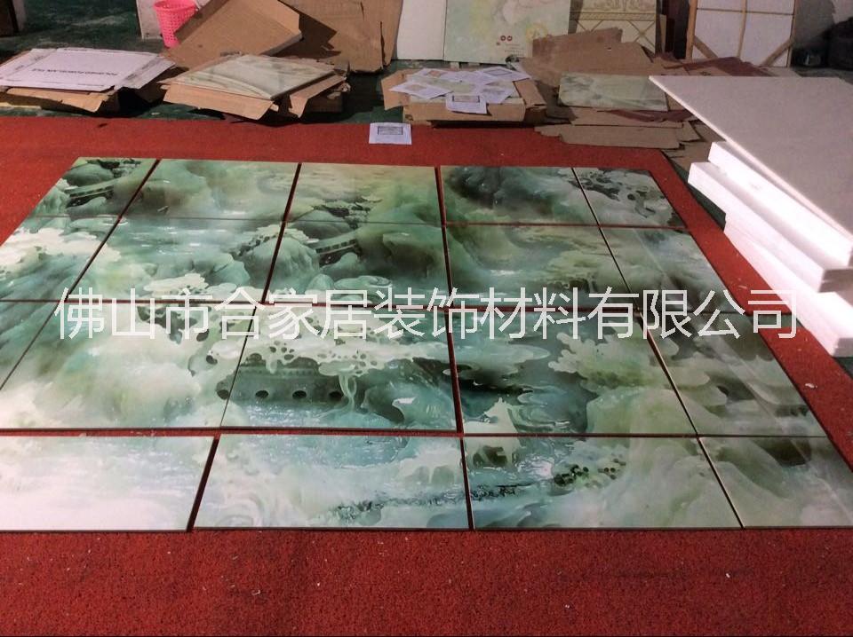 瓷磚背景墻圖片/瓷磚背景墻樣板圖 (4)