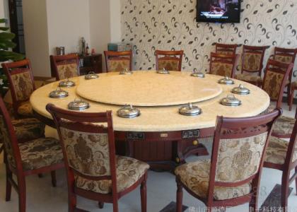 大圓桌火鍋?zhàn)?石材火鍋?zhàn)缽S家直銷圖片/大圓桌火鍋?zhàn)?石材火鍋?zhàn)缽S家直銷樣板圖 (2)