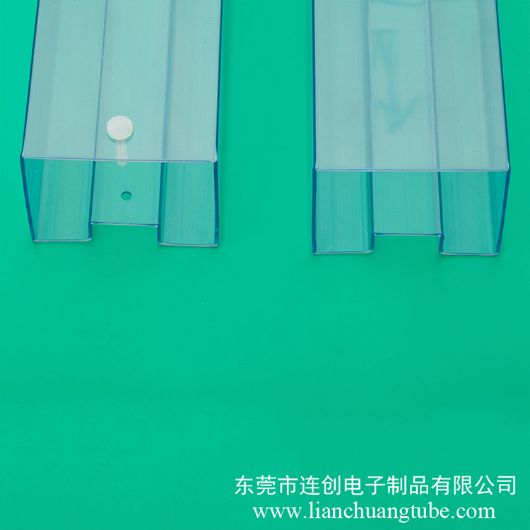 電源模塊防靜電塑料管透明方管圖片
