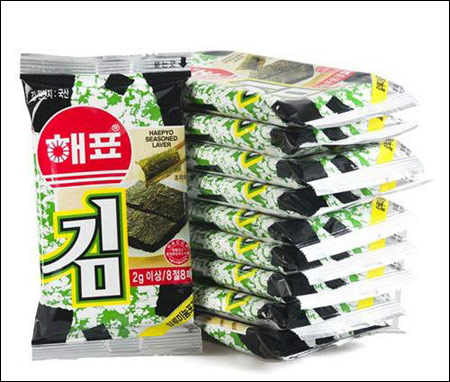 進口韓國海苔清關(guān)收費低的報關(guān)清關(guān)圖片