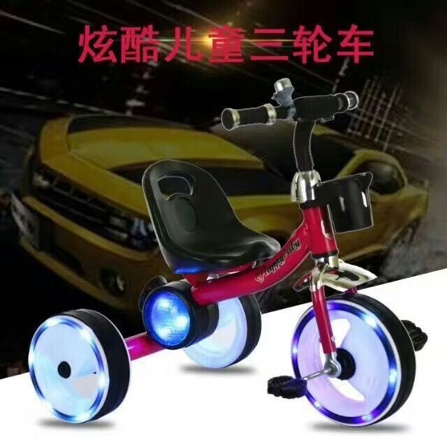 高檔兒童三輪車帶音樂閃光輪腳踏車圖片/高檔兒童三輪車帶音樂閃光輪腳踏車樣板圖 (3)