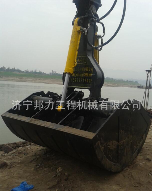 邦力20型液壓抓斗 挖機(jī)抓斗 貝殼抓斗煤抓斗 砂石抓斗