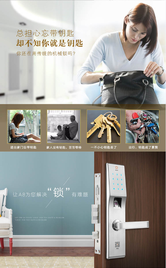 德?tīng)柤y指紋鎖、智能鎖、電子鎖圖片/德?tīng)柤y指紋鎖、智能鎖、電子鎖樣板圖 (4)
