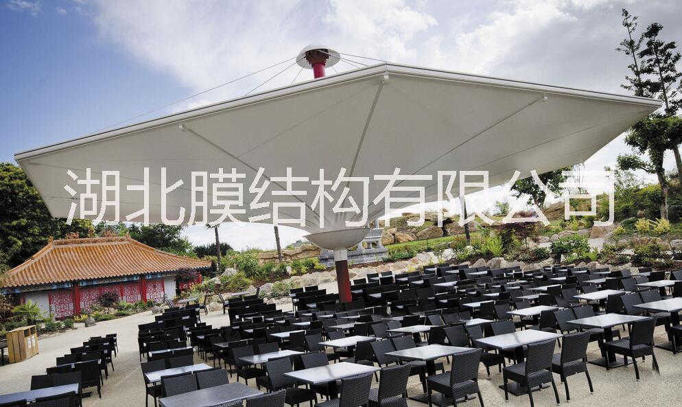 武漢汽車遮陽棚  膜結(jié)構(gòu)停車棚