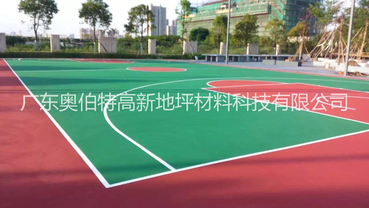 丙烯酸籃球場工程圖片/丙烯酸籃球場工程樣板圖 (2)