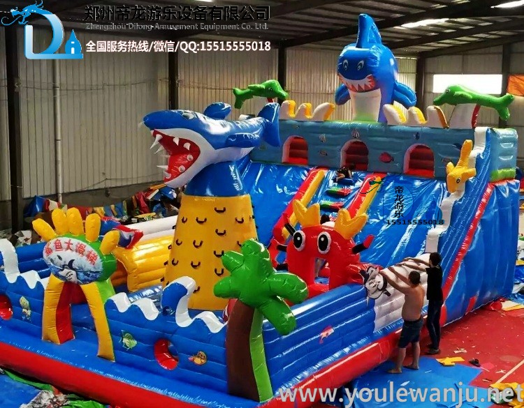充氣玩具充氣蹦蹦床小城堡圖片