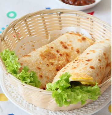 雞蛋灌餅小吃車圖片