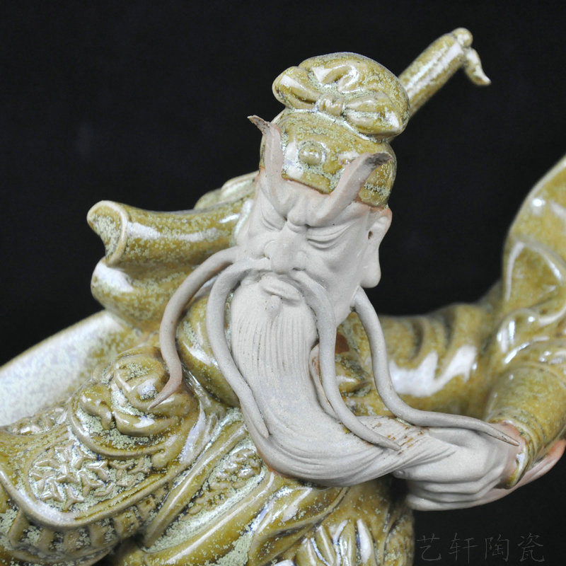 關公陶瓷擺件圖片/關公陶瓷擺件樣板圖 (3)