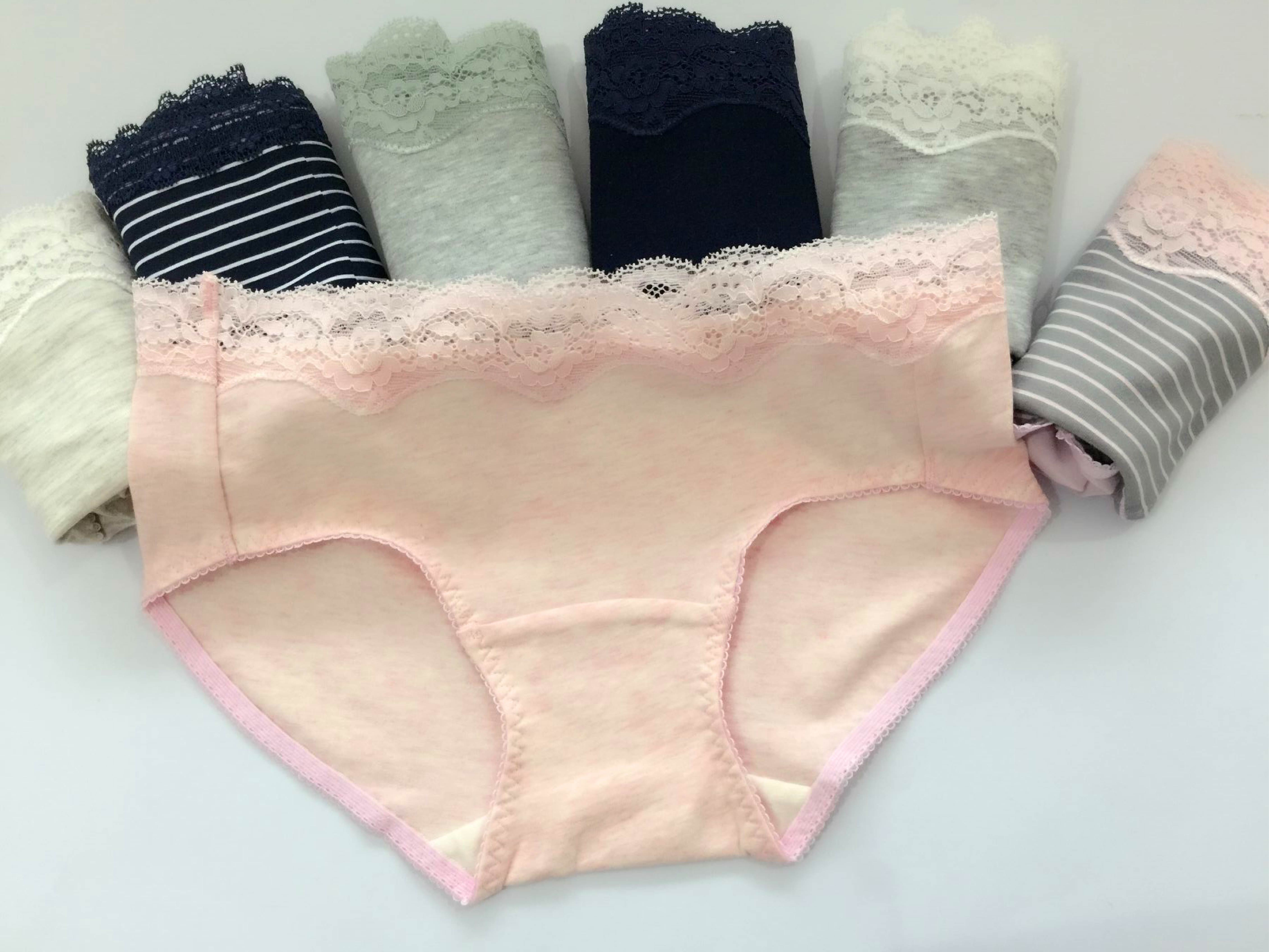 女士內褲性感蕾絲三角純棉少女內褲