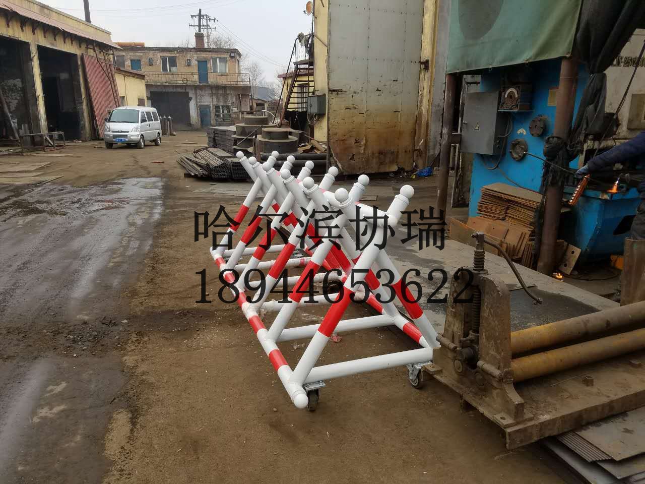 軍用移動拒馬圖片/軍用移動拒馬樣板圖 (4)