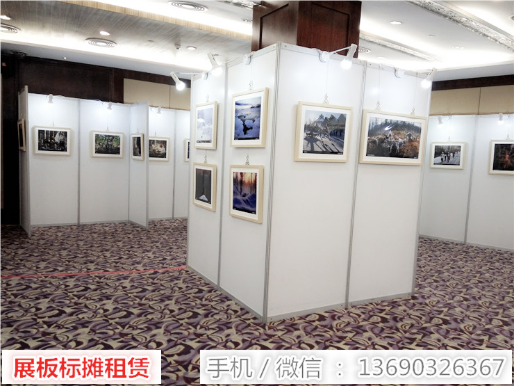 挂画展板图片