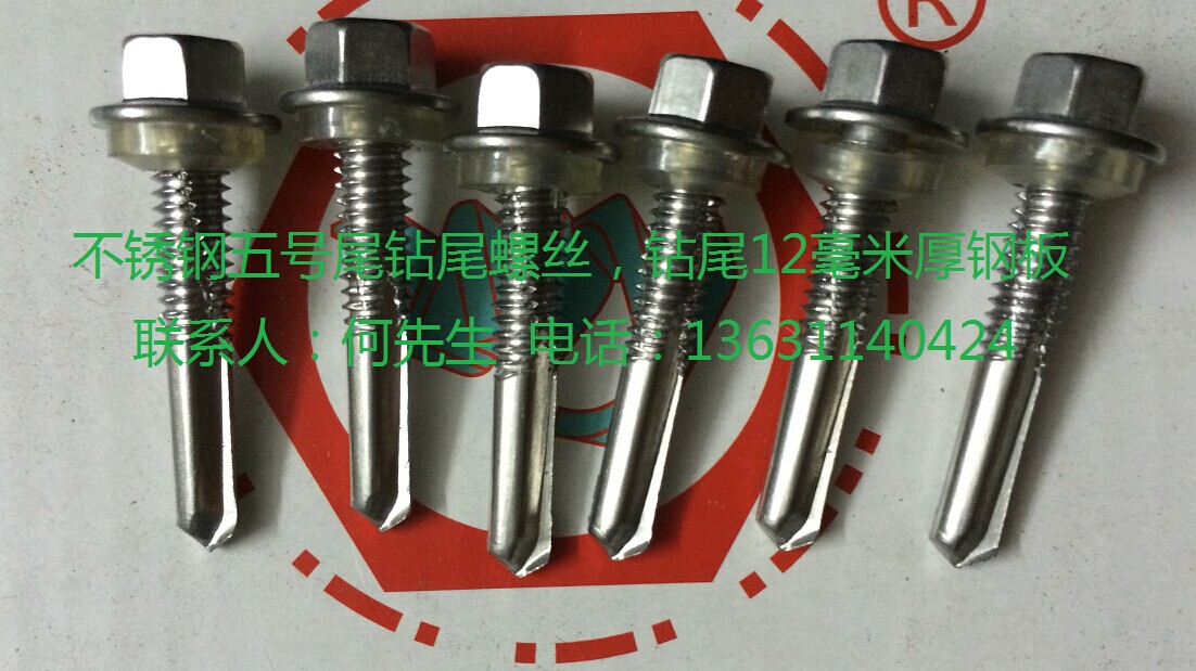 六角華司鉆尾螺釘圖片/六角華司鉆尾螺釘樣板圖 (3)