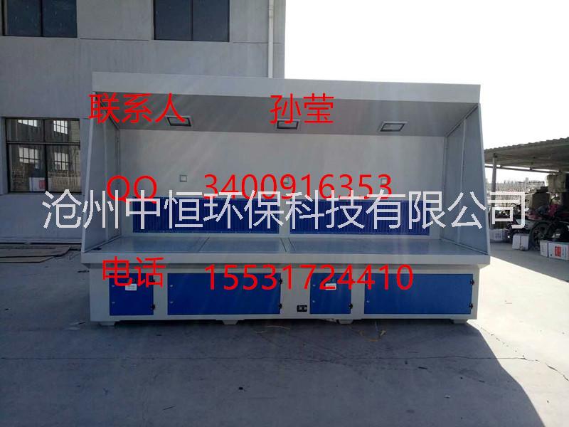 打磨工作臺(tái)打磨拋光工作臺(tái) 車間除塵工作臺(tái) 品牌專業(yè)的設(shè)備!實(shí)用方便!－集塵工作臺(tái)