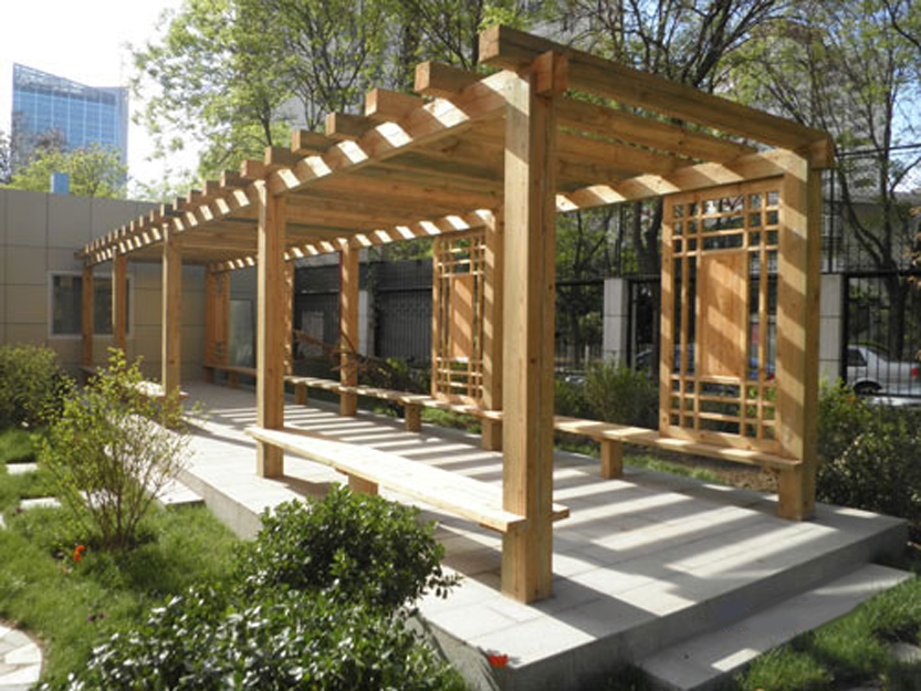 湖南防腐木涼亭，防腐木花架，防腐木廊架葡萄架陽(yáng)光房圍欄護(hù)欄等 湖南防腐木涼亭花架廊架葡萄架等