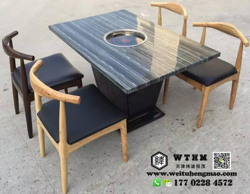 火鍋餐桌椅圖片/火鍋餐桌椅樣板圖 (2)