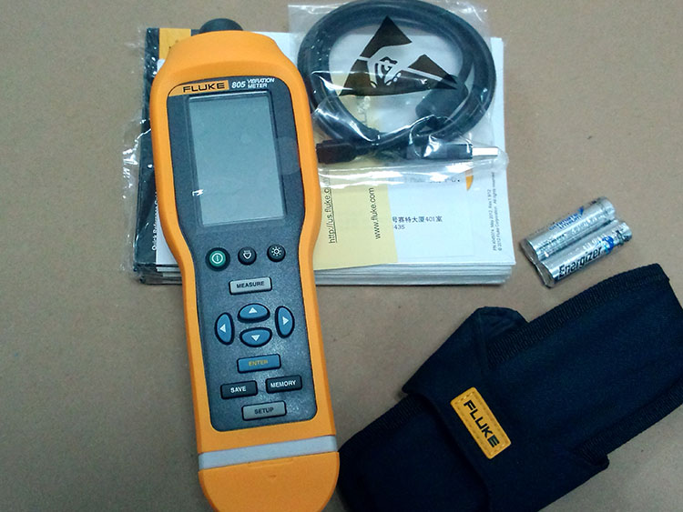 fluke805振动烈度点检仪振动分析仪便携式测振仪