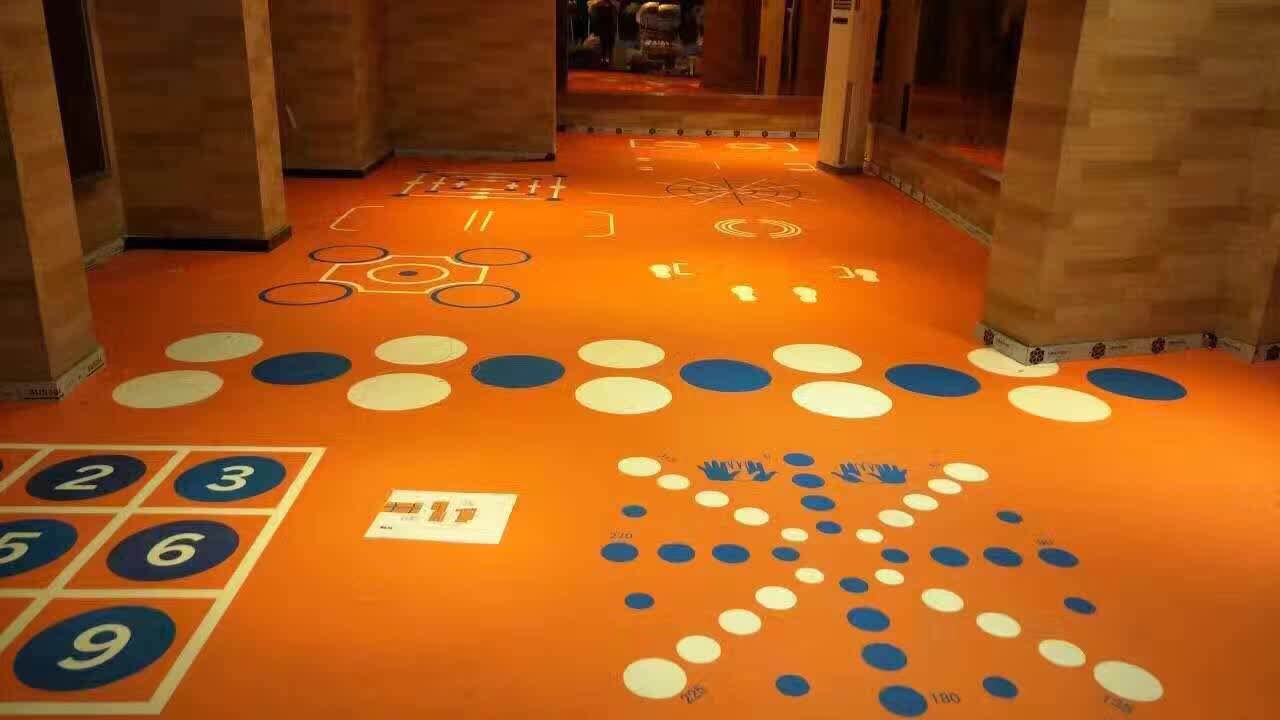 羽毛球館籃球場用PVC地板圖片/羽毛球館籃球場用PVC地板樣板圖 (2)