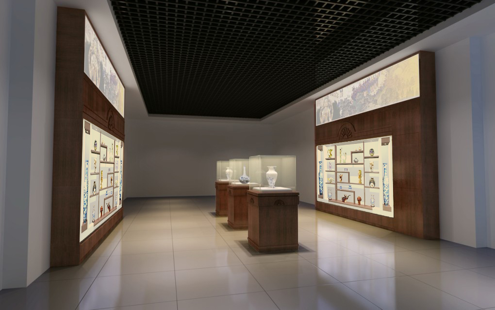 隆城展示專業(yè)展柜設(shè)計(jì)定做圖片